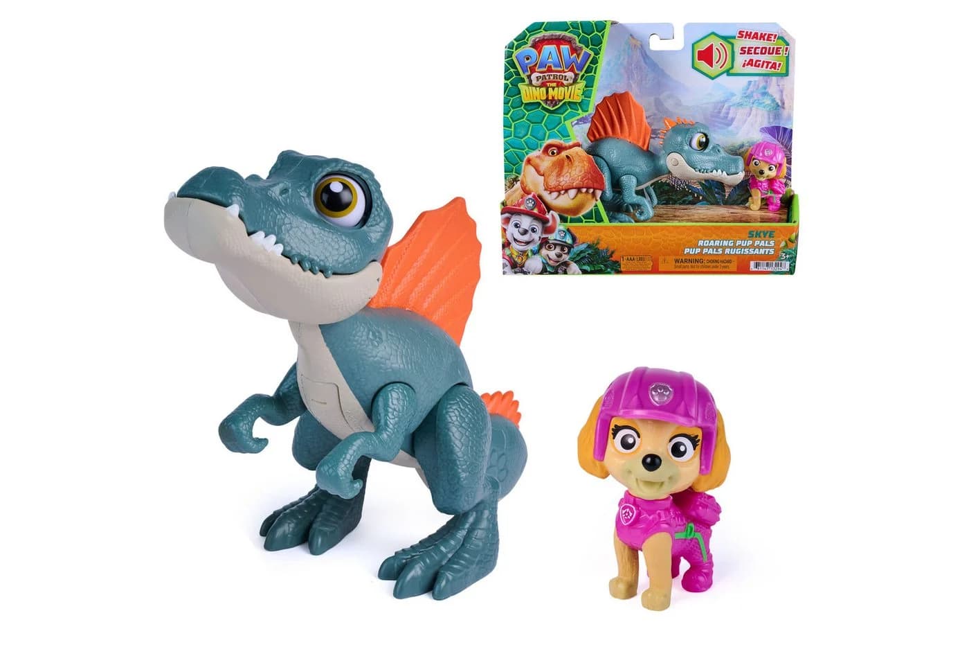 Spin Master PAW Patrol Skye & Spinosaurus Dino-Figur mit Soundeffekten - Bild 2