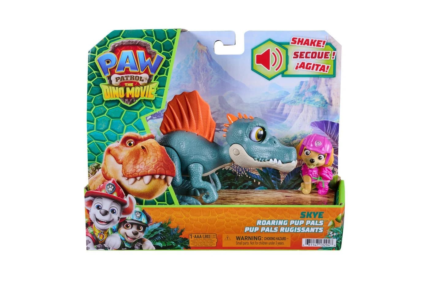 Spin Master PAW Patrol Skye & Spinosaurus Dino-Figur mit Soundeffekten - Bild 4