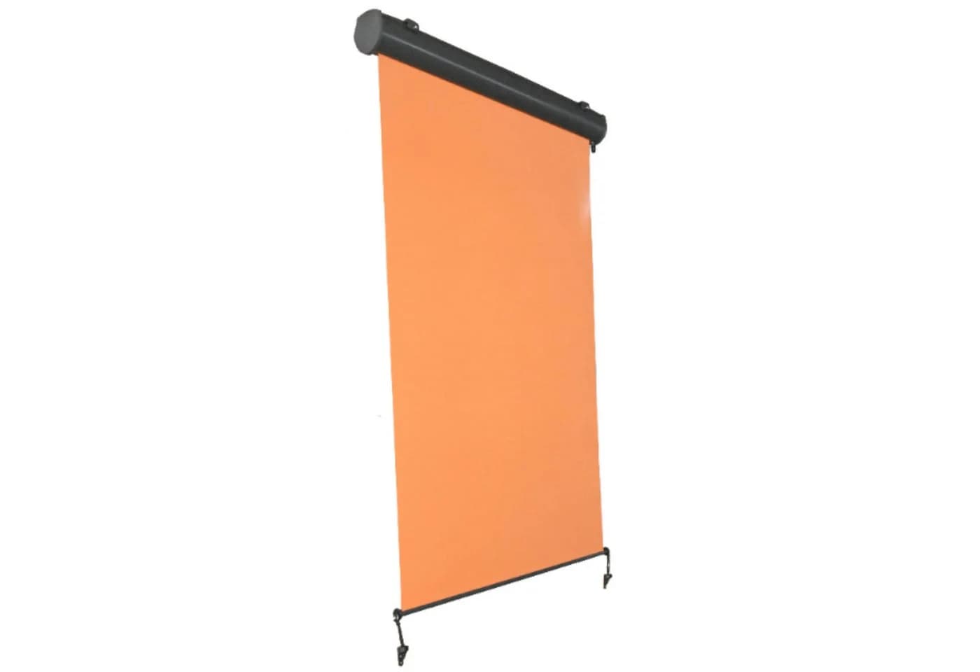 HORI Senkrechtmarkise Orange ausziehbar Sichtschutz - Bild 2