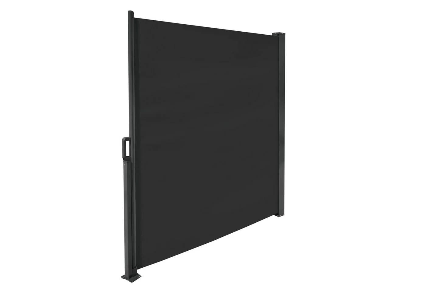 HORI Seitenmarkise Schwarz Ausziehbar Sichtschutz - Bild 5