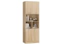 Homfa Hochschrank Badschrank 180x60x40cm Weiß Bild 2