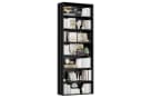 Homfa Bücherregal 210cm Standregal Bücherschrank 7 Fächer schwarz Bild 2