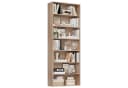 Homfa Bücherregal 210cm Standregal Bücherschrank 7 Fächer Eiche Bild 2