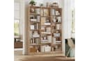 Homfa Bücherregal 188cm Standregal Büroregal Bücherschrank 17 Fächer 149x23,5x188cm Bild 1