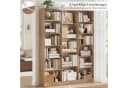 Homfa Bücherregal 188cm Standregal Büroregal Bücherschrank 17 Fächer 149x23,5x188cm Bild 5