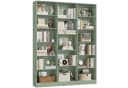 Homfa Bücherregal 188cm Standregal Büroregal Bücherschrank, 17 Fächer, 149x23,5x188cm Bild 2