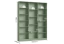 Homfa Bücherregal 188cm Standregal Büroregal Bücherschrank, 17 Fächer, 149x23,5x188cm Bild 4