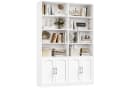 Homfa Bücherregal Standregal Bücherschrank 12 Fächer Holz 115x27x185,5 cm Bild 2