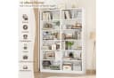 Homfa Bücherregal 188,7cm Standregal Büroregal Raumteiler, 12 Fächer, Holz, 120x30x188,7cm Bild 5