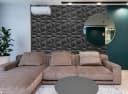 IKHEMalarka 3D Wandpaneel Polystyrol XPS 16-tlg. 4m² Schwarz Bild 1