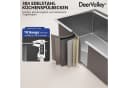 DeerValley Küchenspüle Edelstahl Schwarz Nano-Beschichtung Set Bild 5