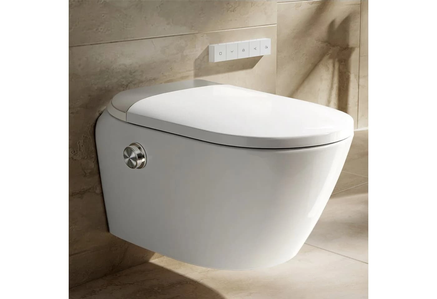 DeerValley Wandhängendes Smart-WC mit Bidet & Beheiztem Sitz - Bild 2