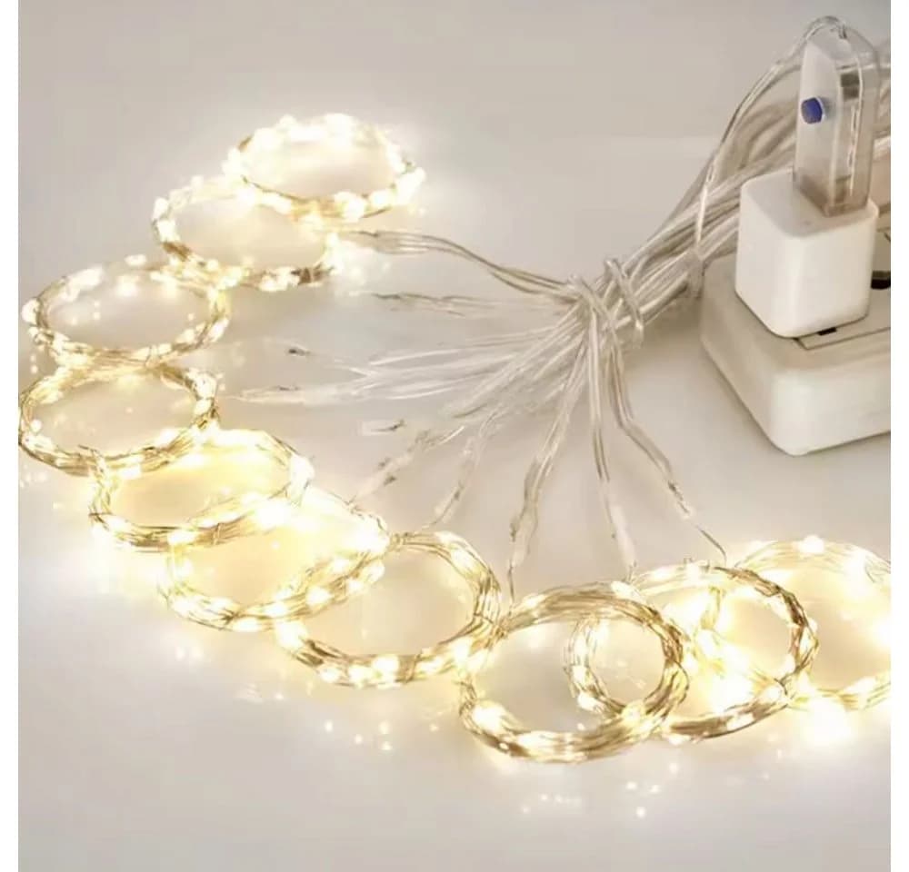 Wrischan Lichterkette 3x3M 300 LED USB Fernbedienung - Bild 3