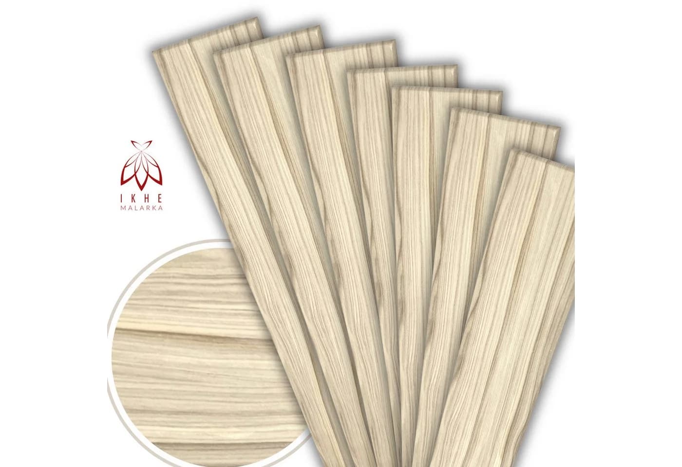 IKHEMalarka 3D Wandpaneel XPS Holzoptik Marmor Imitat 120 Stk