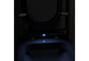 Bernstein WC-Sitz U1002 Komplett-Set Schwarz D-Form Absenkautomatik LED-Licht Bild 5