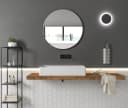 Bernstein Waschbecken PB2013 aus Mineralguss Solid Stone - 80 x 40 x 14,5 cm - Weiß Matt Bild 3