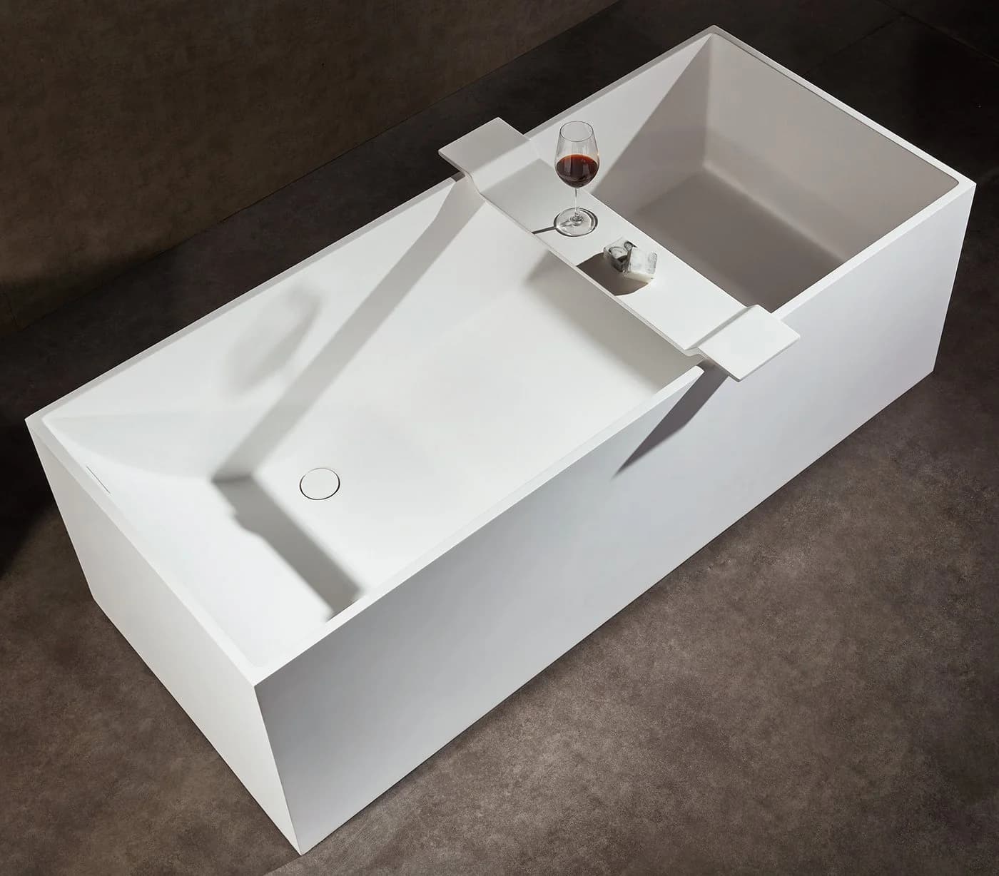 Bernstein Badewannenablage PB4208 aus Mineralguss 85 x 16 cm - Bild 4