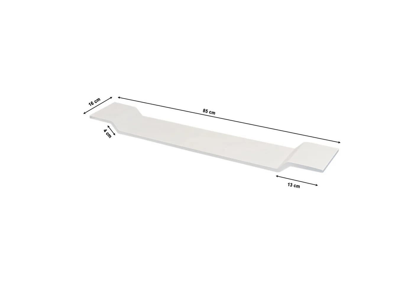 Bernstein Badewannenablage PB4208 aus Mineralguss 85 x 16 cm - Bild 5
