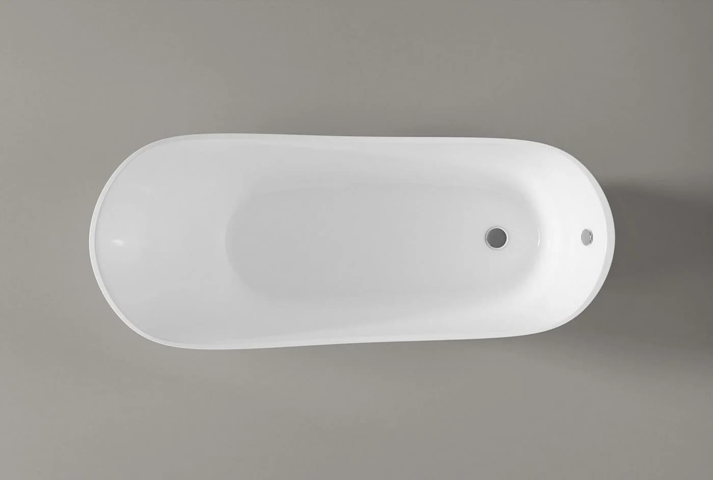 Bernstein Badewanne PARIS Retro-Design Weiß Acryl - Bild 4