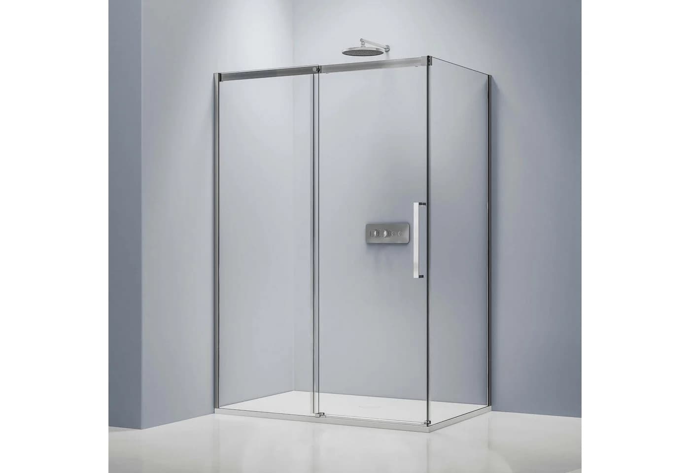 Bernstein Eckdusche DX906 FLEX Schiebetür Soft-Close 8mm Nano - Bild 2