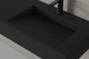 Bernstein Doppelwaschtisch TWG16 Quarz Schwarz Mineralguss Bild 1