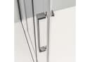 Bernstein Duschwand DX906 FLEX Schwarz ESG Glas Soft-Close Bild 4