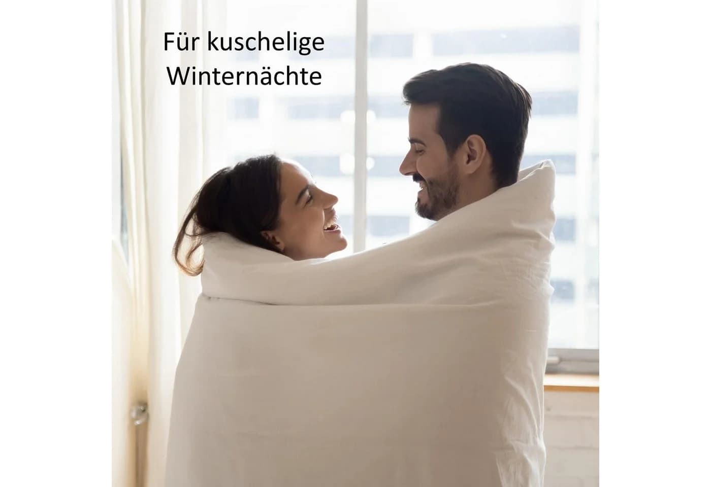 Welt der Träume Bettdecke + Kopfkissen Mikrofaser Bettdeckenset 135x200 cm