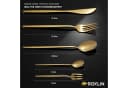 Roxlin Besteck-Set 30-teilig Edelstahl Gold Modern Bild 3