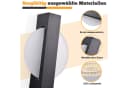 ZMH LED Wandleuchte Innen Wandlampe mit Schalter 3000K Warmweiß Bild 4