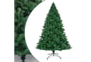 ZMH Künstlicher Weihnachtsbaum 210cm Grün-Weiß PVC & PE Bild 2