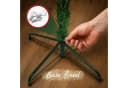 ZMH Künstlicher Weihnachtsbaum 210cm Grün-Weiß PVC & PE Bild 3