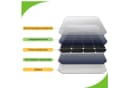 ZMH Außen-Wandleuchte Solar mit Bewegungsmelder 3000K Warmweiß Bild 1