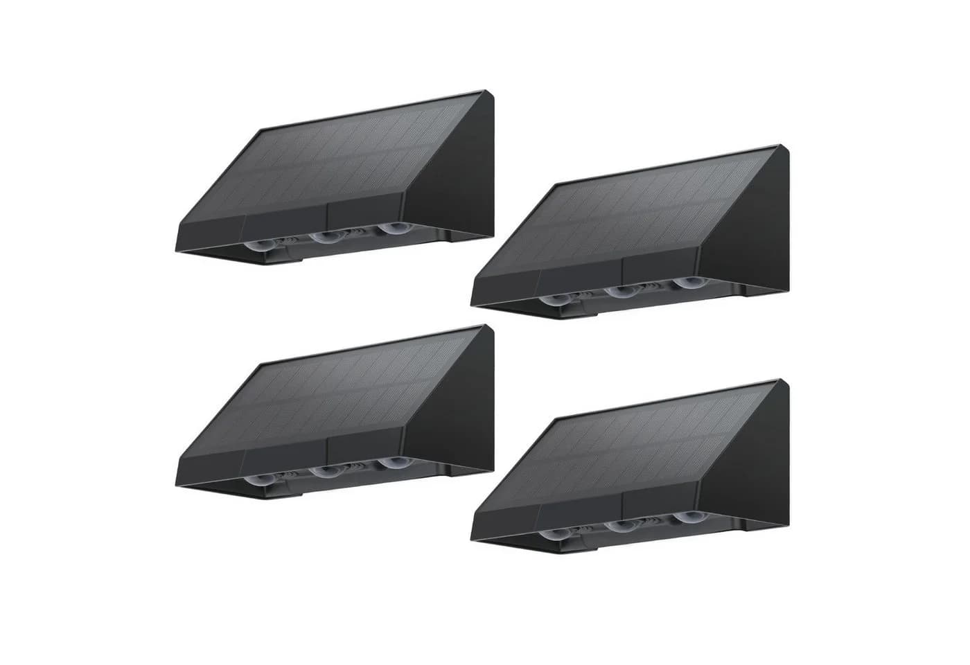 ZMH Solarwandleuchte 3000K Warmweiß 1800mAh - Bild 2
