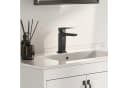 radelldar Waschtischarmatur Edelstahl Schwarz Gold Anti-Spritz Bild 3