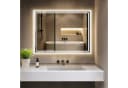 GIMBELEN Badspiegel mit LED, Touchschalter & Steckdose Bild 2