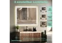GIMBELEN Badspiegel mit LED, Touchschalter & Steckdose Bild 3