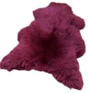 Provellus Fellteppich Bordeaux Rot Lammfell Schaffell Bild 2