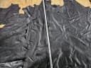 Provellus Lederteppich Ziegenleder Nappa Schwarz 1qm Bild 5