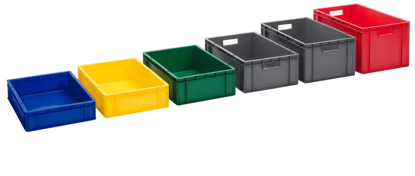 1a-Topstore Aufbewahrungsbox Grau Stapelbar mit transparentem Deckel - Bild 4