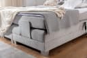 Fun Möbel Boxspringbett FAUSTO Elektrisch mit Topper Stoff Wind Bild 5