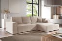 Fun Möbel Ecksofa CORUNIA Schlafsofa Stoff Aragon Bettkasten Bild 2
