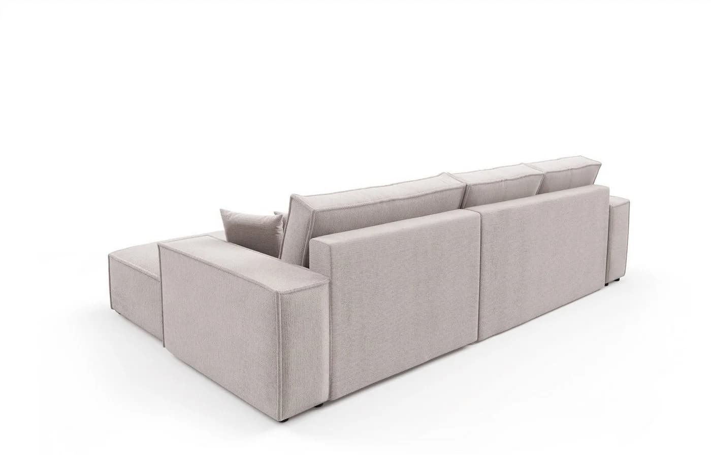 Fun Möbel Ecksofa CORUNIA Schlafsofa Stoff Aragon Bettkasten - Bild 5