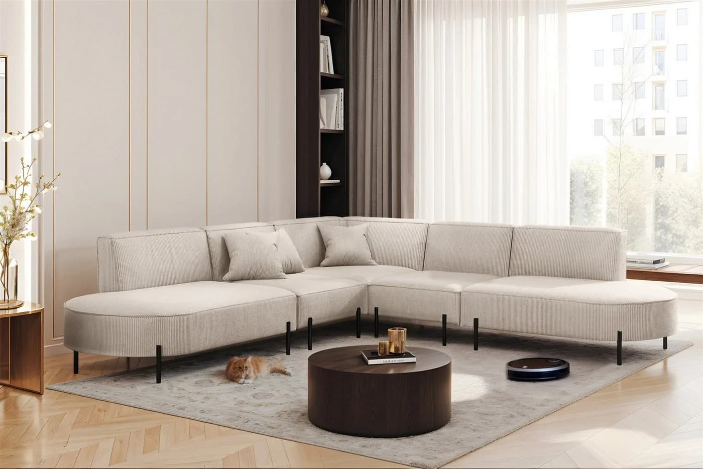 Ecksofa klassisch-schlicht - Bild 2