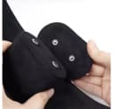 Tidy Uhrenbox für 3 Uhren PU-Leder Schwarz mit herausnehmbaren Kissen Bild 3