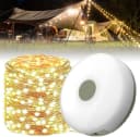 DESUO Lichterkette 12m Camping Aufrollbar 8 Modi Fernbedienung Bild 2