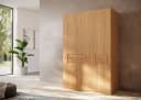 Home Affaire Kleiderschrank Léopoldine Massivholz Kernbuche Braun Bild 2