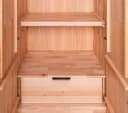Schubladeneinsatz HOME AFFAIRE "Léopoldine" Beige Kernbuche 98 cm Bild 3