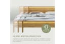 Home Affaire Ambroise Massivholzbett Wildeiche Braun LED Bild 5