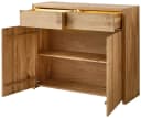 Home Affaire Kommode Ambroise Wildeiche Massivholz mit LED-Beleuchtung Bild 3