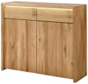 Home Affaire Kommode Ambroise Wildeiche Massivholz mit LED-Beleuchtung Bild 5